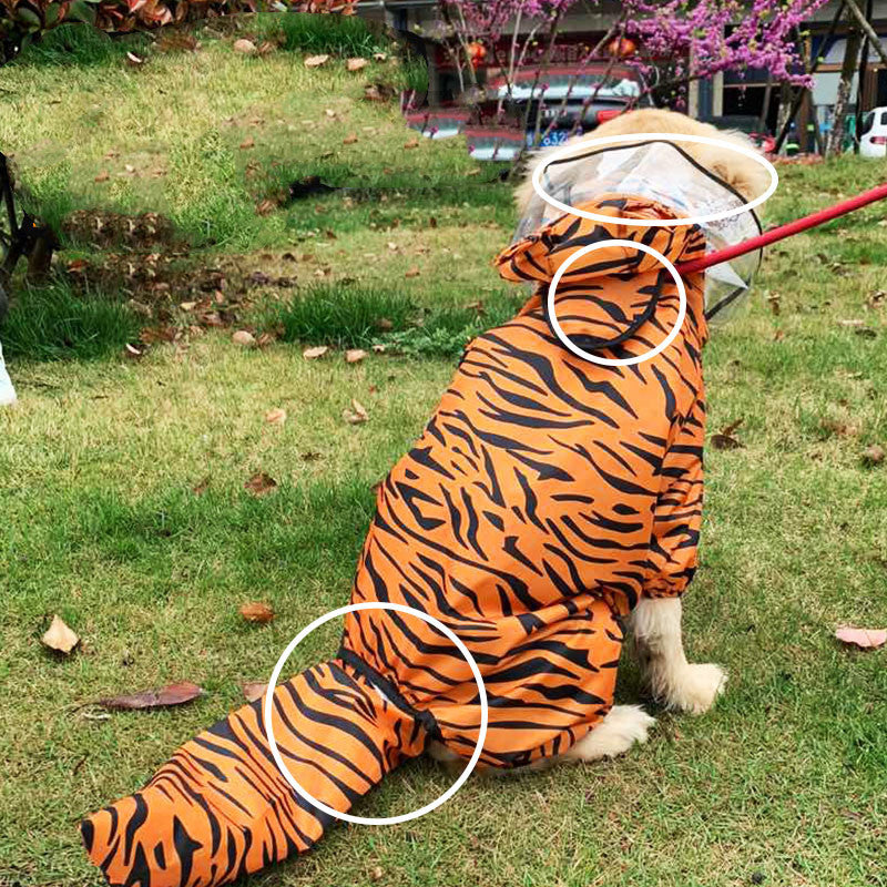 Raincoat Pet Transformation Suit